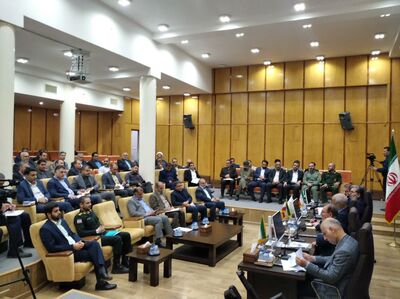 نشست شورای اداری شهرستان اندیمشک در سد کرخه برگزار شد
