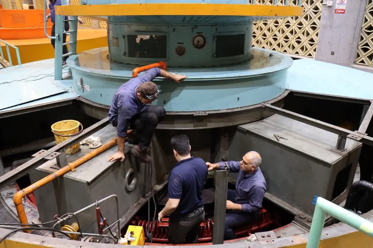 تعمیرات سالیانه نیروگاه های برق آبی خوزستان آغاز شد