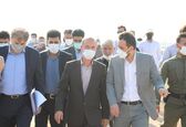 بازدید وزیر نیرو از ایستگاه پمپاژ w2  در خوزستان