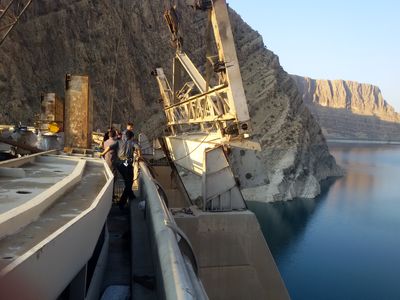 دریچه آبگیر واحد شماره 3 نیروگاه سد شهید عباسپور بهینه سازی شد