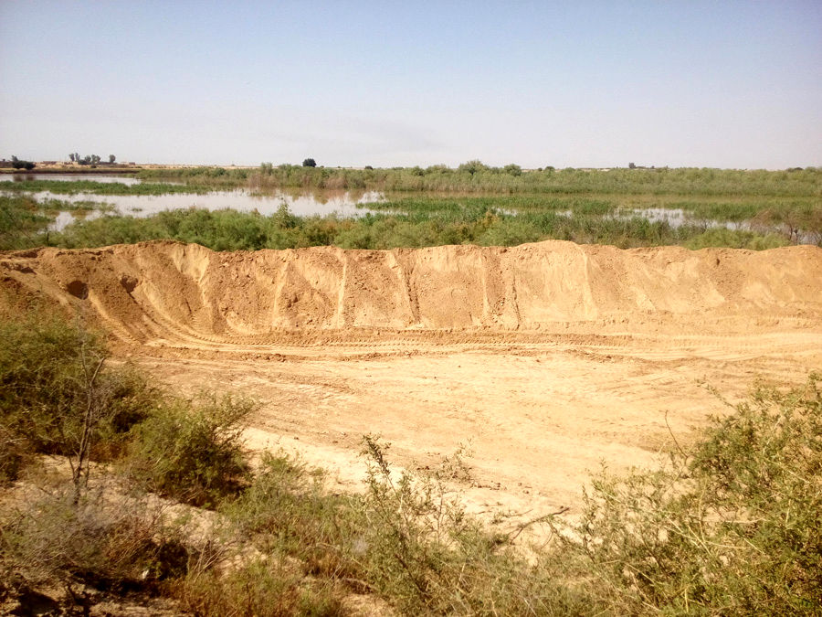 شرکت آبیاری کارون بزرگ از آب گرفتگی چند روستای شوشتر جلوگیری کرد