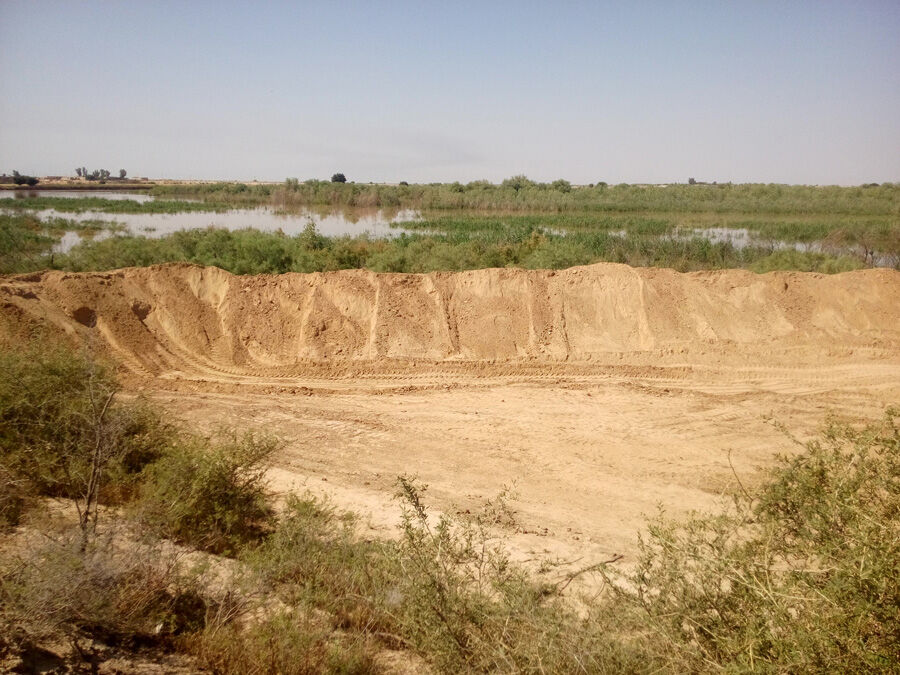 شرکت آبیاری کارون بزرگ از آب گرفتگی چند روستای شوشتر جلوگیری کرد