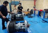 تعمیرات اساسی درایو هیدرولیک کلید خروجی ژنراتور یدکی نیروگاه کارون 3
