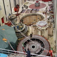 واحد ۲ نیروگاه اول سد شهید عباسپور به شبکه سراسری متصل شد