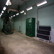 بانک باطری دیزل ژنراتور نیروگاه اول سد شهید عباسپور تعویض شد