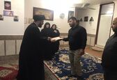 دیدار مدیرعامل شرکت آبیاری کرخه و شاوور با خانواده مدافع حرم

