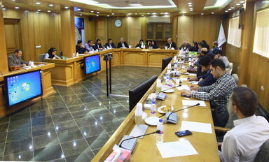 جلسه انسجام بخشی مدیران عامل و مدیران روابط عمومی صنعت آب و برق خوزستان 