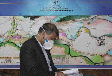بازدید از سد سلولی آبادان