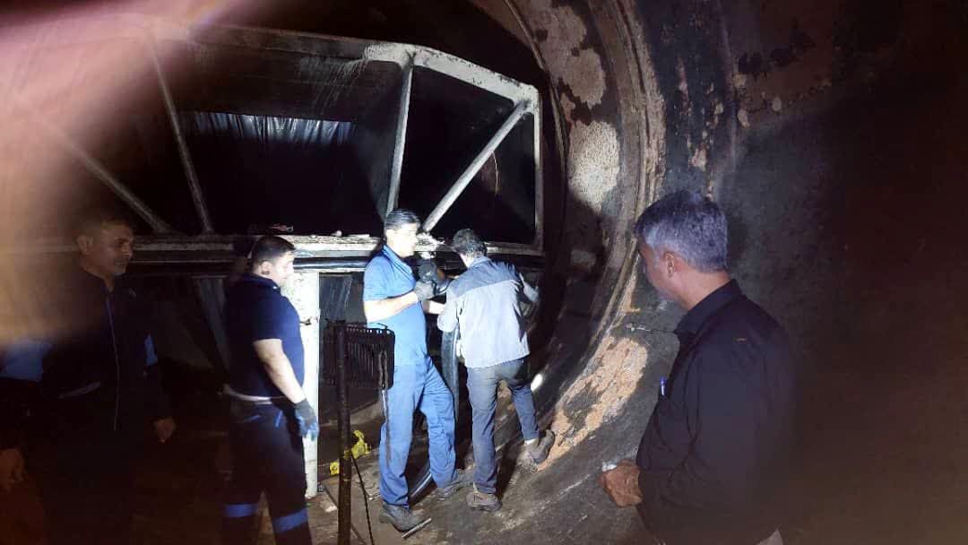 عملیات موفقیت آمیز تعویض رابر دیسک شیرپروانه ای واحد شماره شش  نیروگاه دوم سد شهید عباسپور