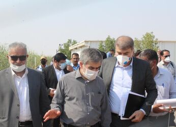 بازدید از سد سلولی آبادان