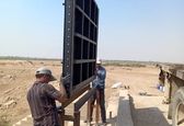  برای نخستین بار در شبکه آبیاری شهید رجایی امیدیه؛ استاپلاک طراحی، ساخته و نصب شد
