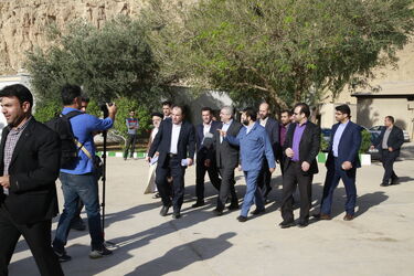 گزارش تصویری از بهره برداری آزمایشی سد تنظیمی آریوبرزن و افتتاح واحد دوم نیروگاه مارون در بهبهان