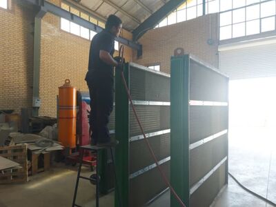 عملیات تعمیر و بازسازی ایرکولرهای ژنراتور واحدهای نیروگاه دوم سد شهید عباسپور
