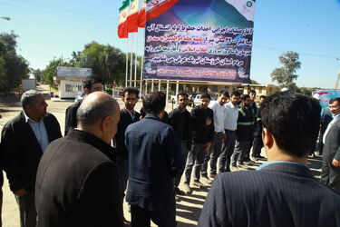 بازدید یک روزه استاندار از طرح آبرسانی غدیر