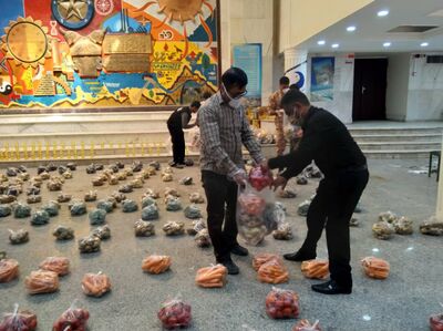 توزیع 5 هزار بسته بهداشتی و غذایی در مناطق محروم و کم‌ برخوردار اهواز
