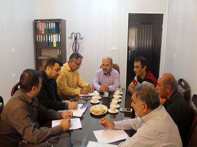  نشست نمایندگان شرکت بهره برداری مارون با تشکل های آب بران شهرستان بهبهان برگزار شد

