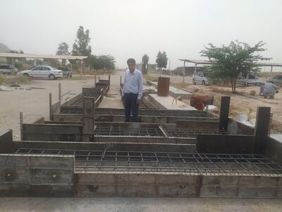پل های نفررو شبکه های شهید رجایی و شادگان ساخته و آماده نصب شدند
