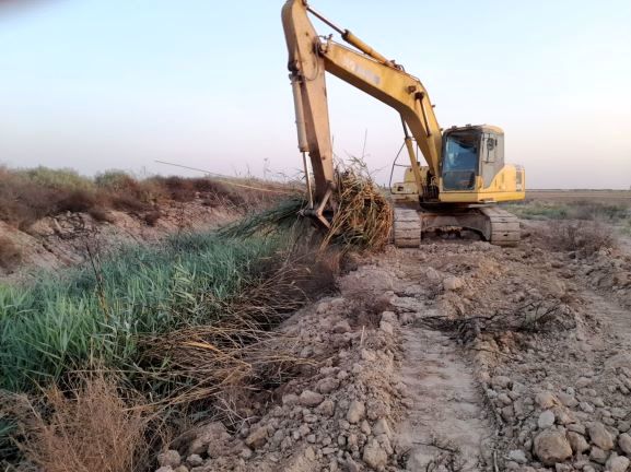 عملیات لایروبی زهکش LD2 رامشیر به پایان رسید