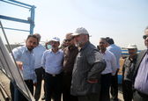بازدید معاون تلفیق و امور تنظیم گری شرکت مدیریت منابع آب ایران از طرح های سازمان آب و برق خوزستان