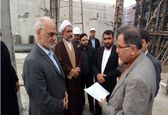 بازدید استاندار خوزستان از عملیات مخزن ۱۰ هزار متر مکعب هفتگل
