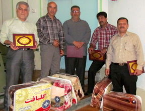 کارگران نمونه شبکه های آبیاری شمال خوزستان تجلیل شدند