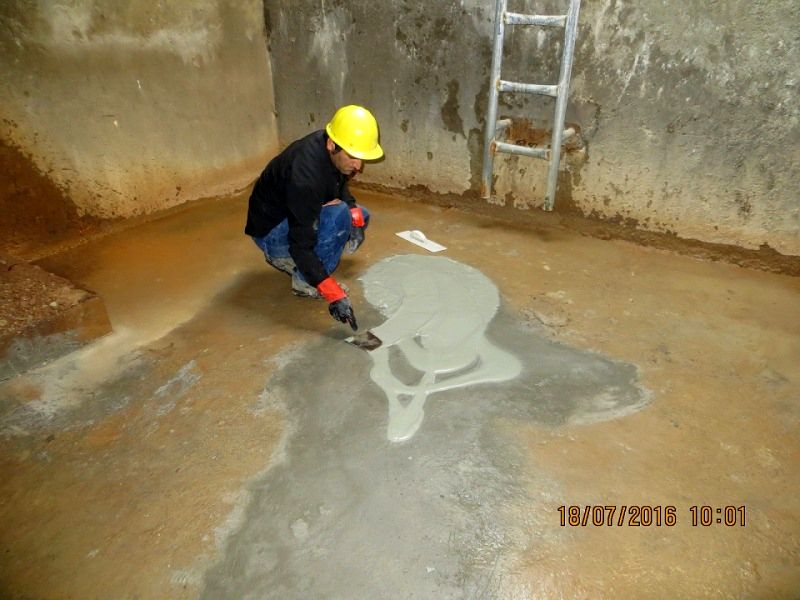 ترمیم مخازن فشار شکن دوقلو در تاسیسات آبرسانی گدار مسجدسلیمان