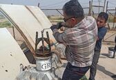تعمیر اساسی چک ها و دریچه های آبیاری شرکت کارون بزرگ انجام شد