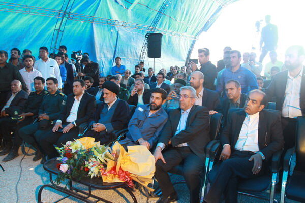 گزارش تصویری از آغاز به کار طرح آبرسانی به مناطق شمال شرق خوزستان