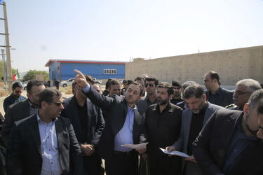 کلنگ زنی آب شرب شوشتر