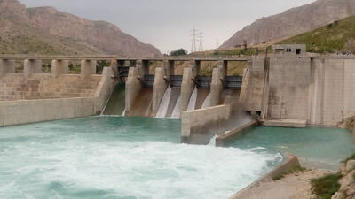 رهاسازی آب از سد مارون بهبهان