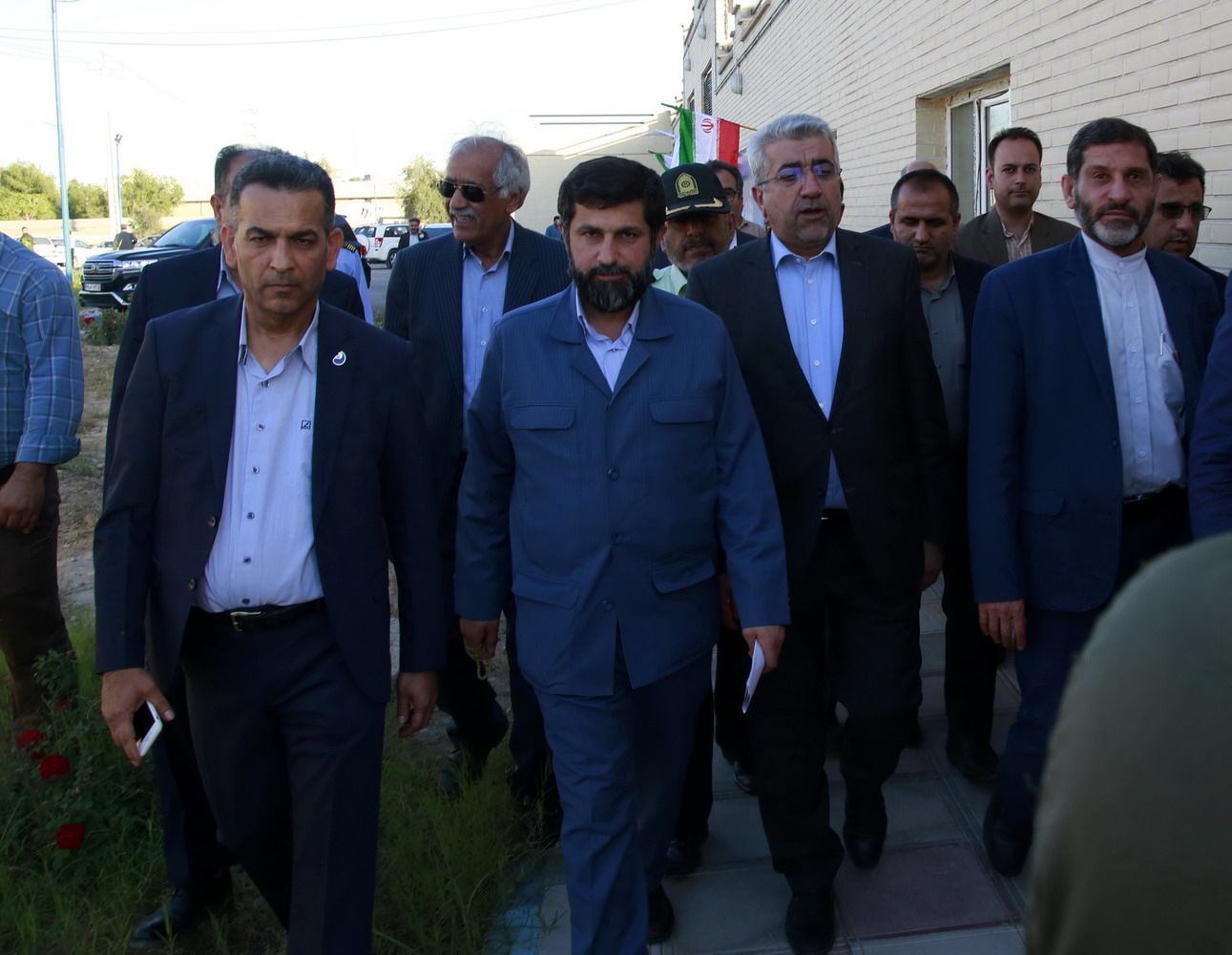 گزارش تصویری از آیین افتتاح طرح آبرسانی شوشتر و تامین آب ۹۱ روستای سید حسن تا نمره یک