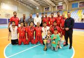 قهرمانی تیم فوتسال سازمان آب و برق خوزستان در مسابقات هفته دفاع مقدس