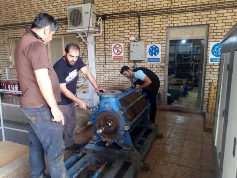 پمپ های طبقاتی فشار قوی با دانش بومی، بازسازی شدند