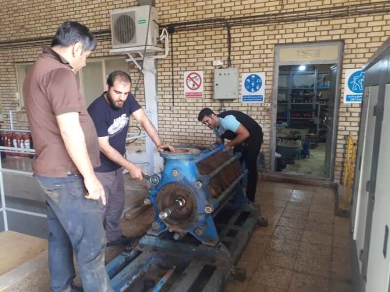 پمپ های طبقاتی فشار قوی با دانش بومی، بازسازی شدند