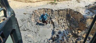 خط لوله ۴۰۰ میلیمتری آبرسانی به شهرستان هندیجان تعمیر شد